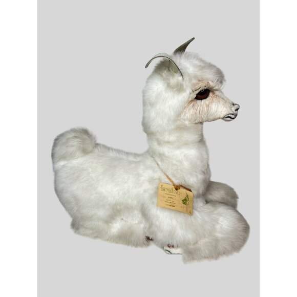 Handcrafted Llama Figurine By Llamalloves 1995 Large SZ - Picture 1 of 13